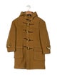 Burberry's Kids' Wool Hooded Peacoat