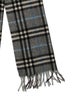 Burberry Cashmere Nova Check Pattern Scarf
