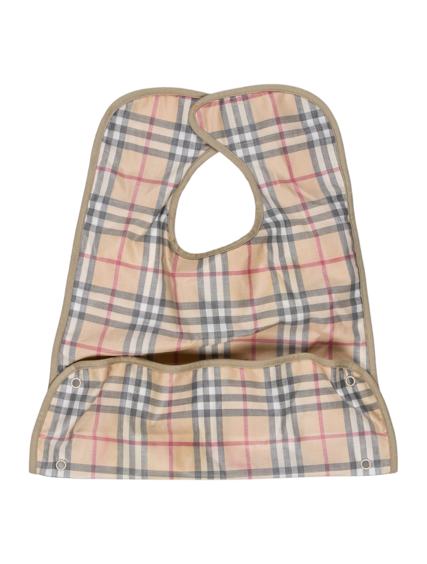 Burberry Infants' Checkprint Baby Bib