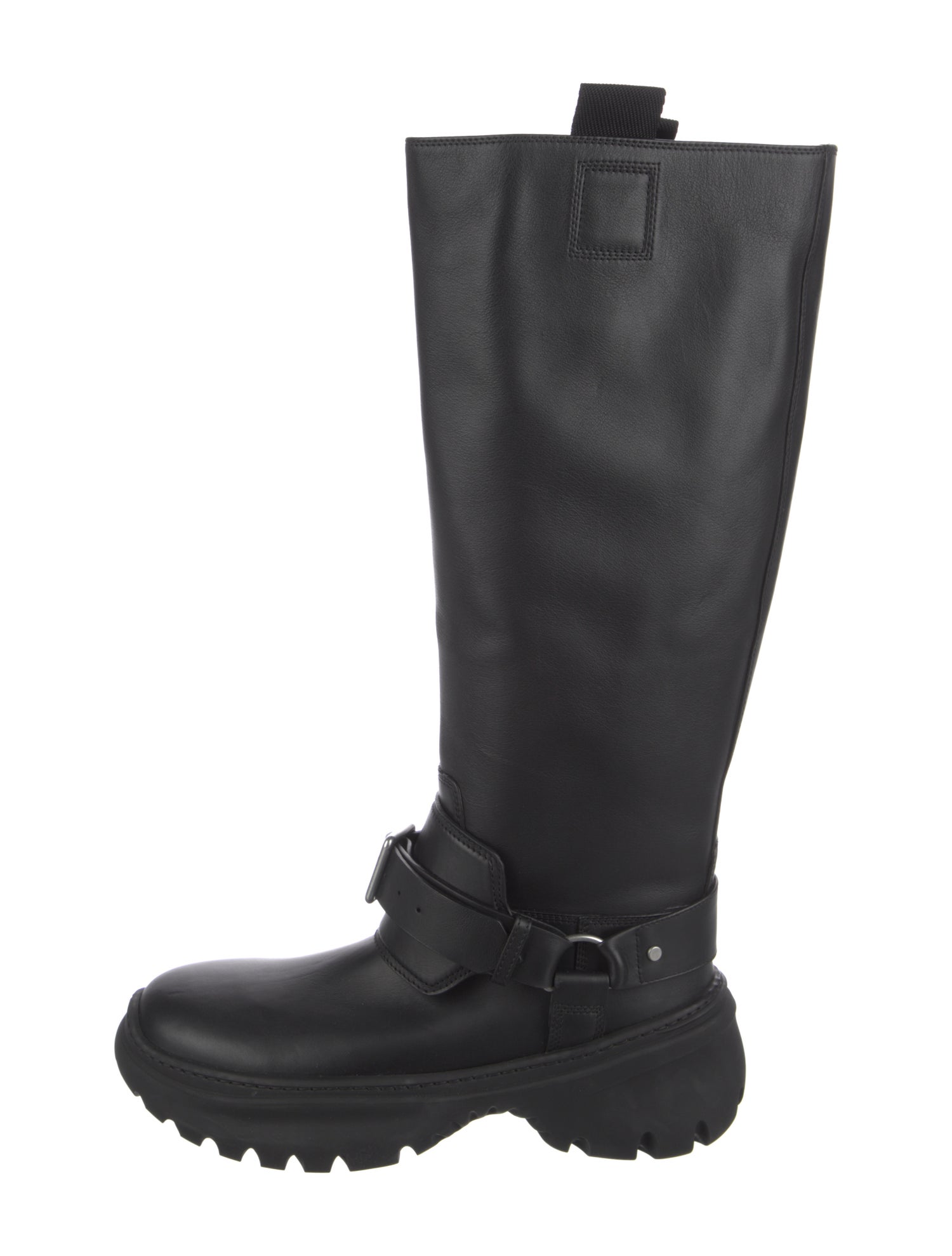 Burberry Leather Rain Boots