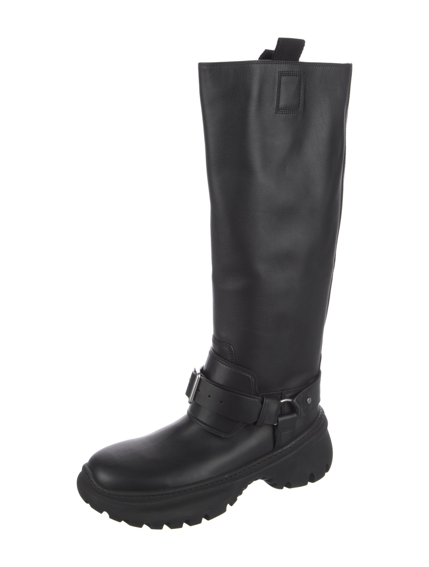 Burberry Leather Rain Boots