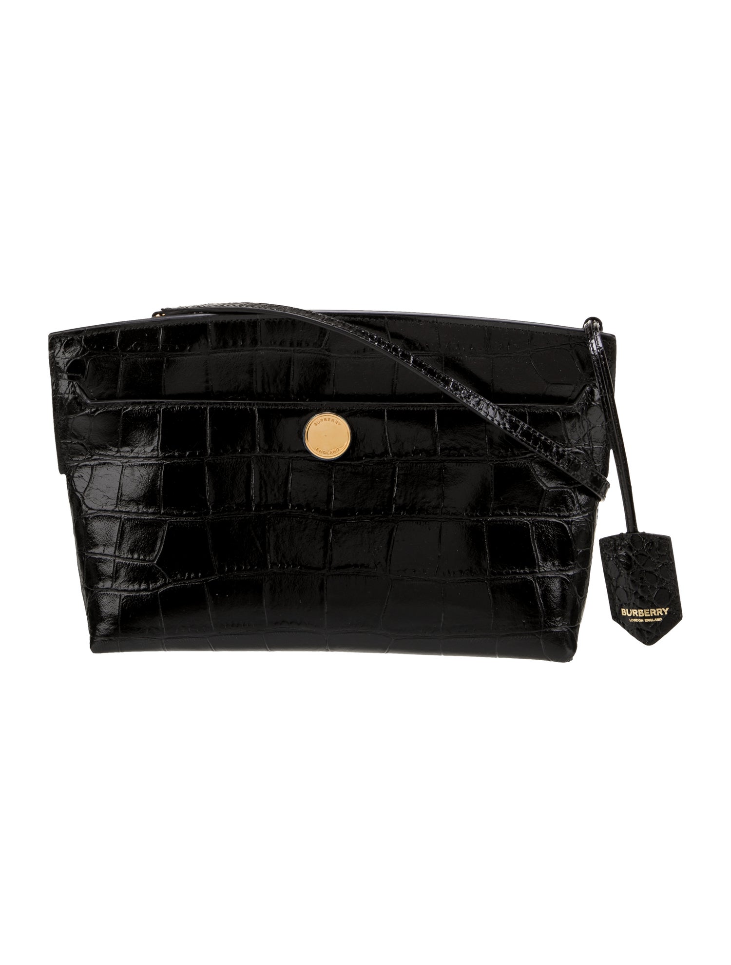 Burberry Embossed Leather Society