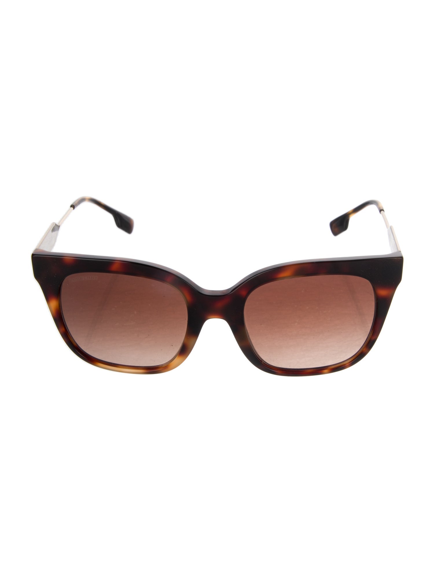 Burberry TB Monogram Cat-Eye Sunglasses