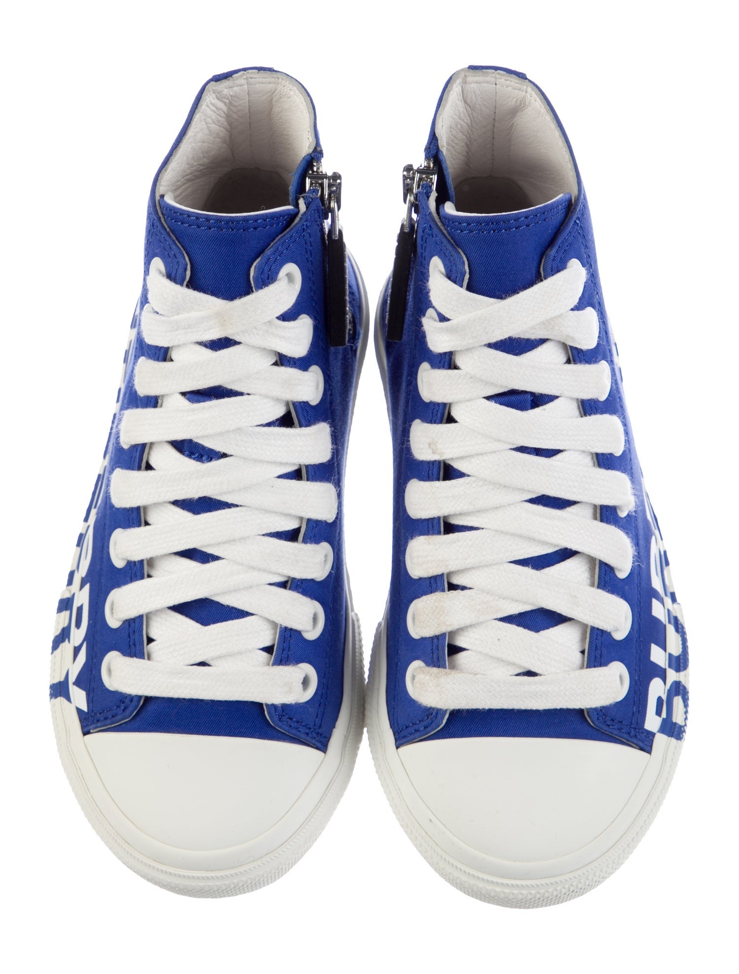 Burberry Boys' High Top Sneaker