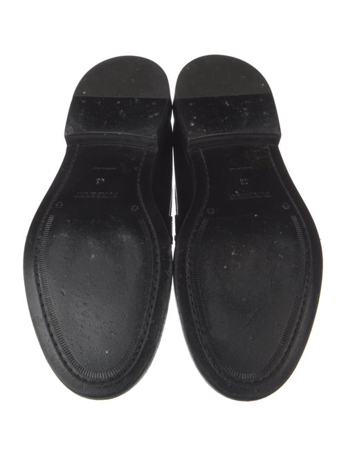 Burberry House Check Pattern Leather Dress Loafers