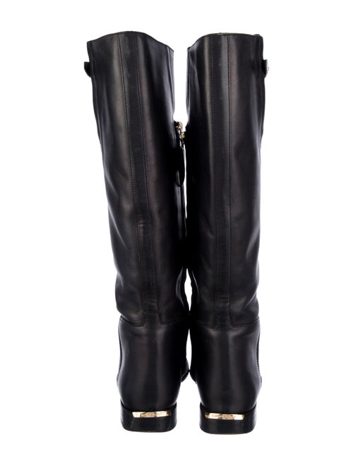 Burberry Leather Riding Boots