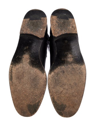 Burberry Leather Riding Boots