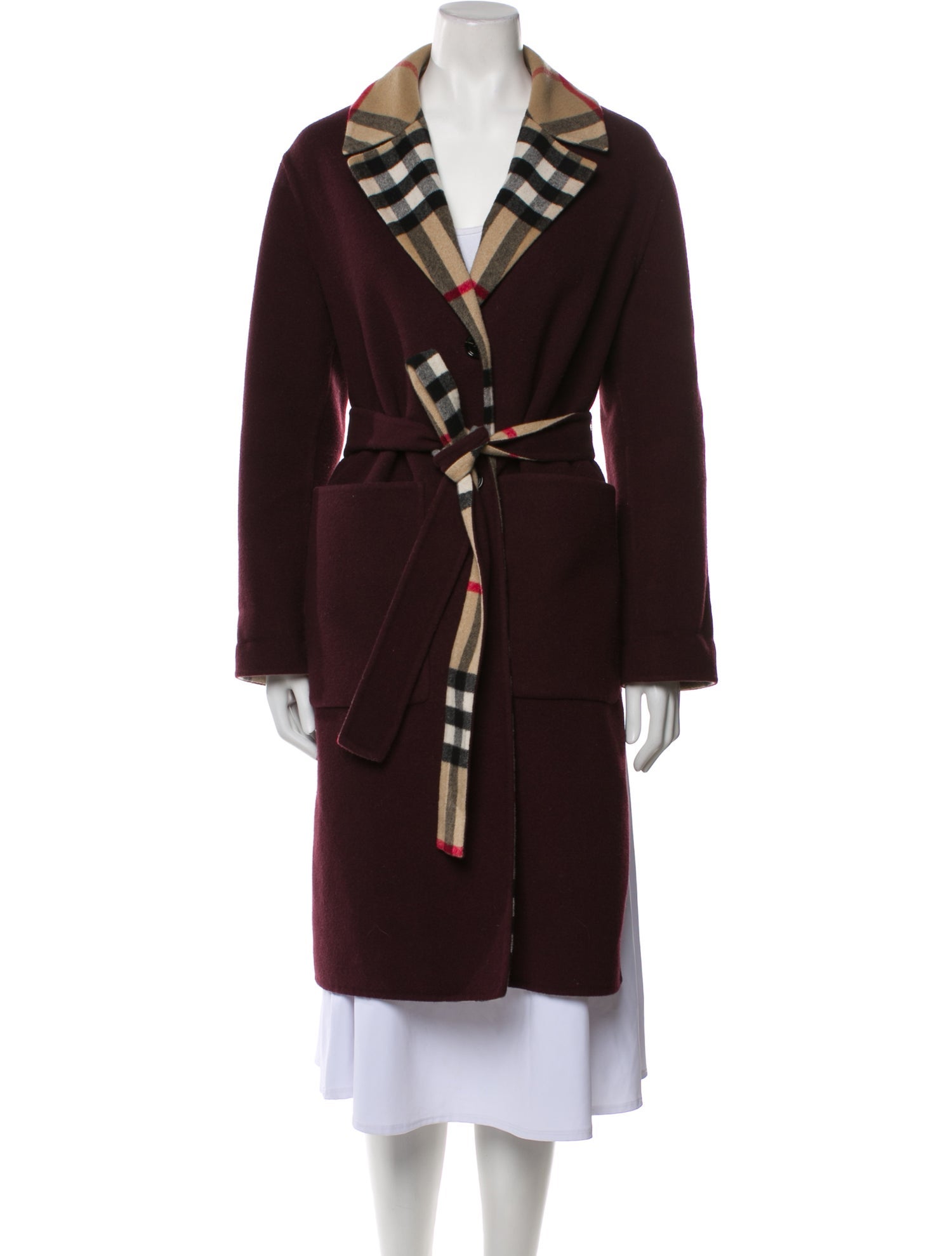 Burberry Wool Trench Coat