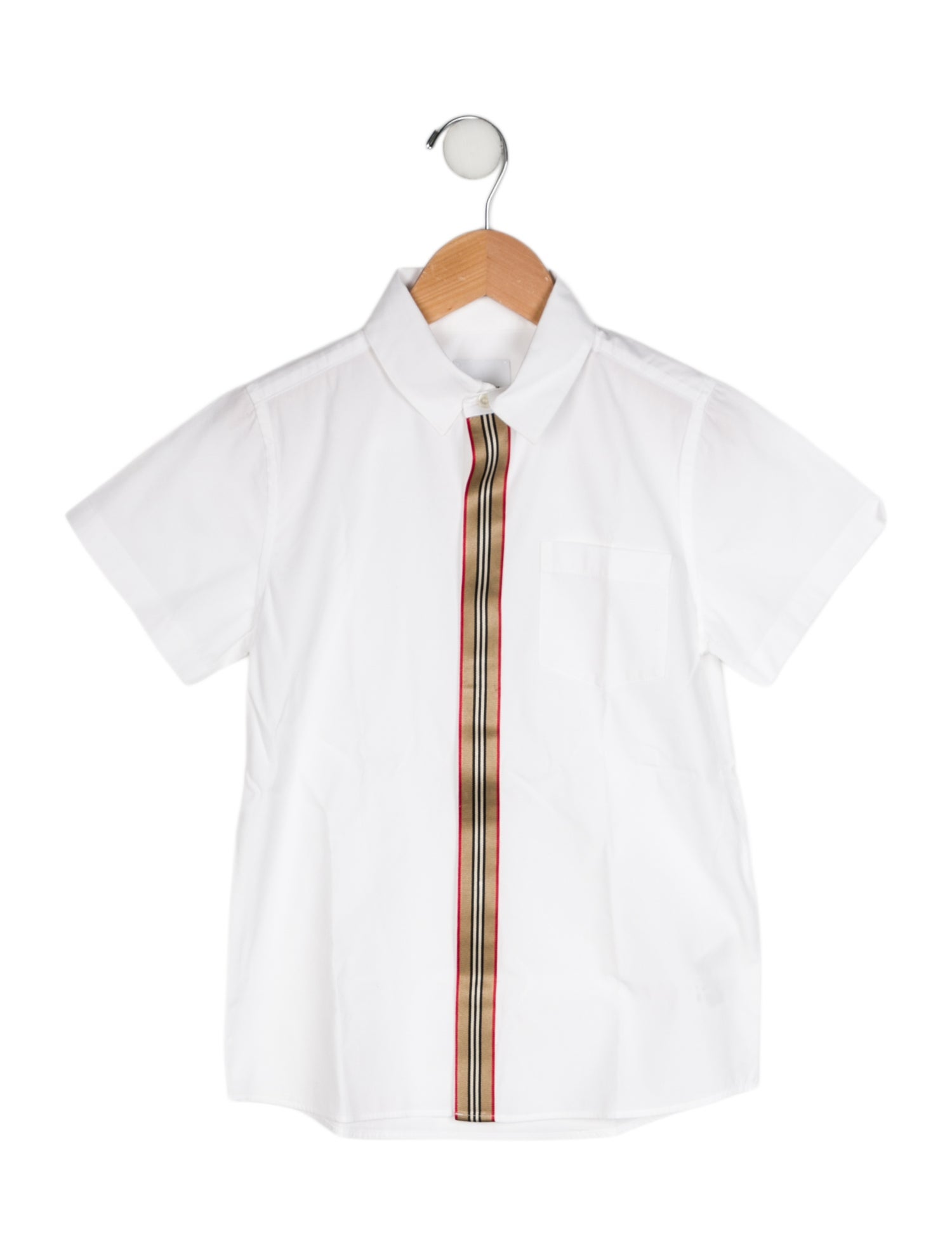 Burberry Check Print Casual Top