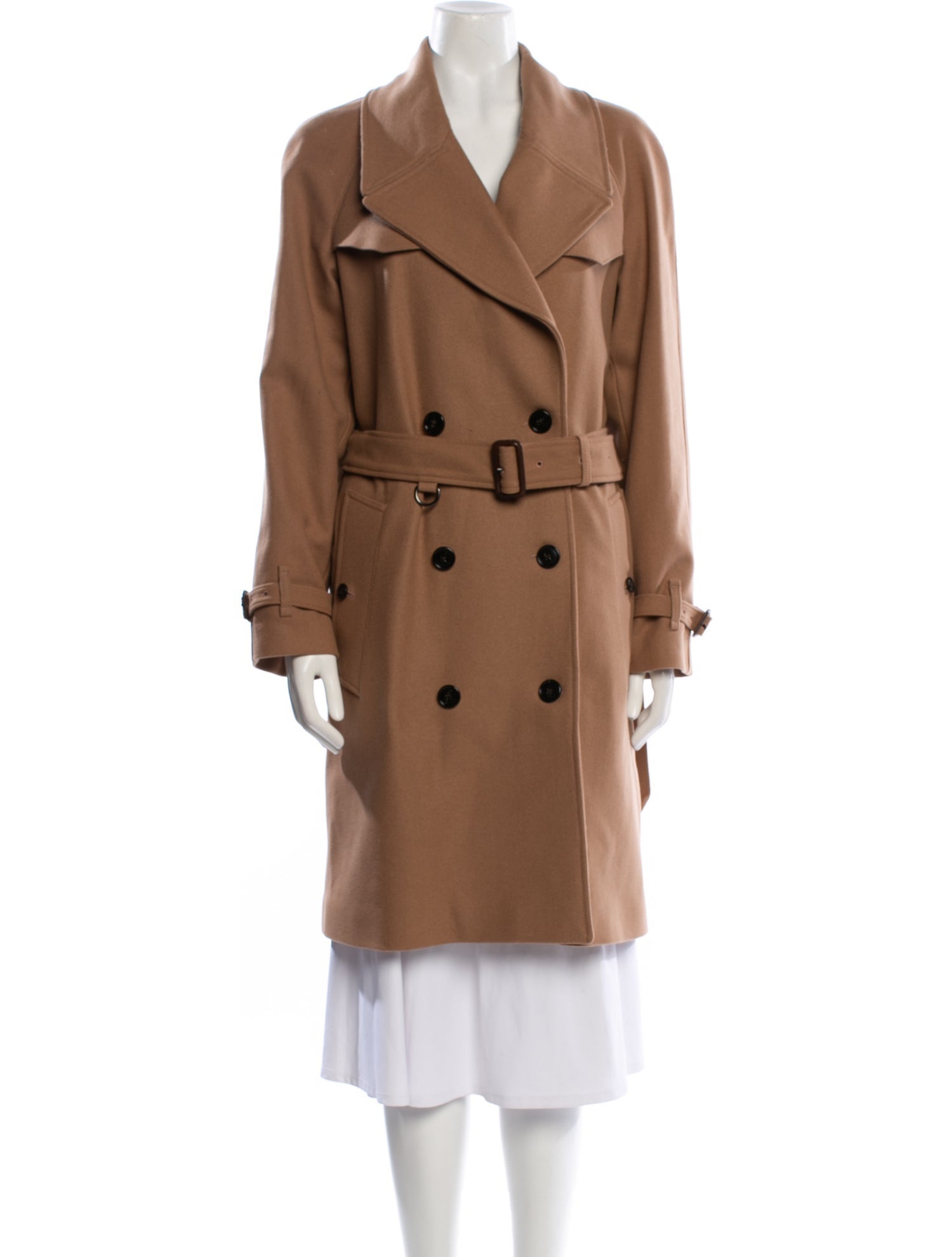 Burberry Wool Trench Coat w/ Tags