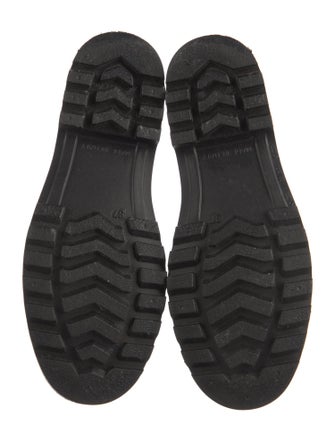 Burberry Haymarket Check Pattern Rubber Rain Boots