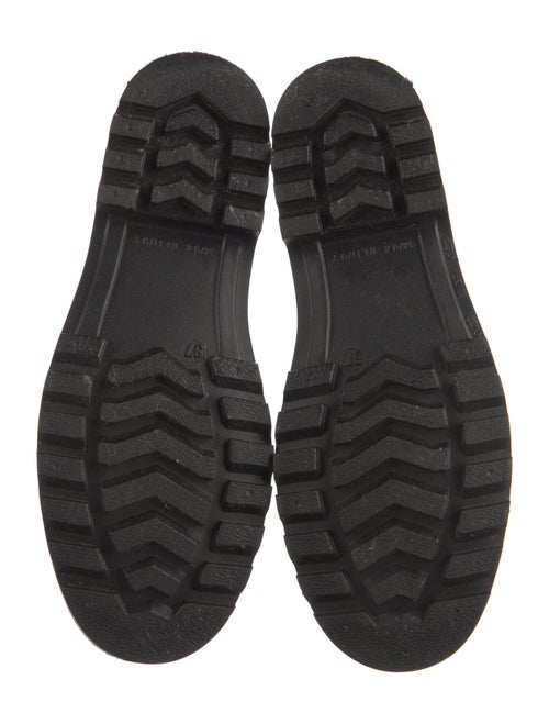 Burberry Haymarket Check Pattern Rubber Rain Boots