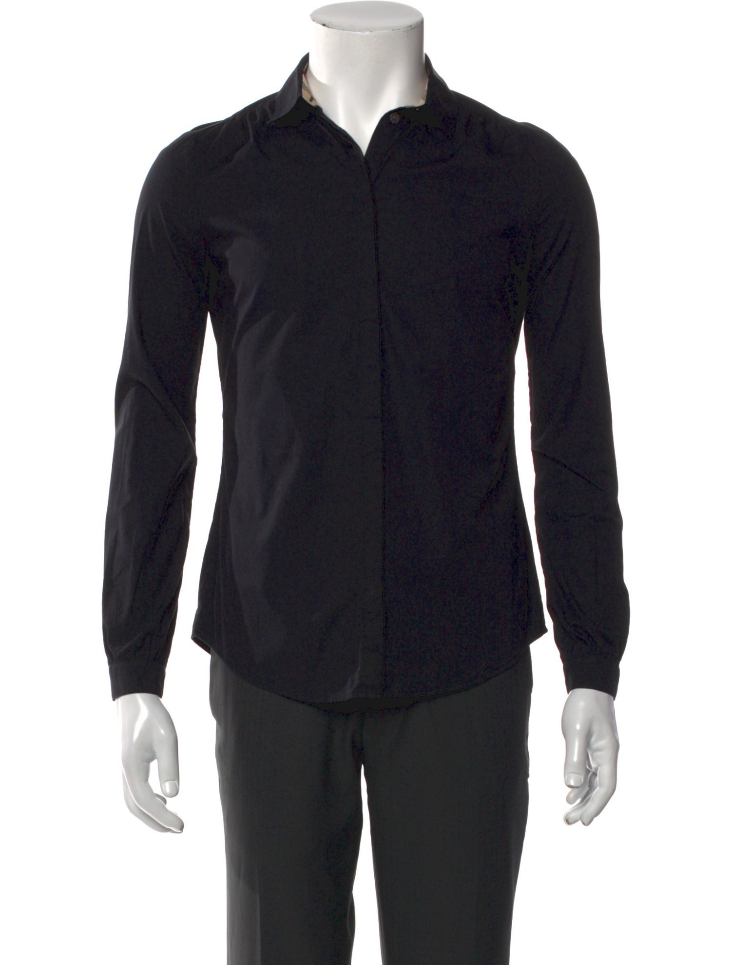 Burberry Super Nova Check Pattern Long Sleeve Shirt