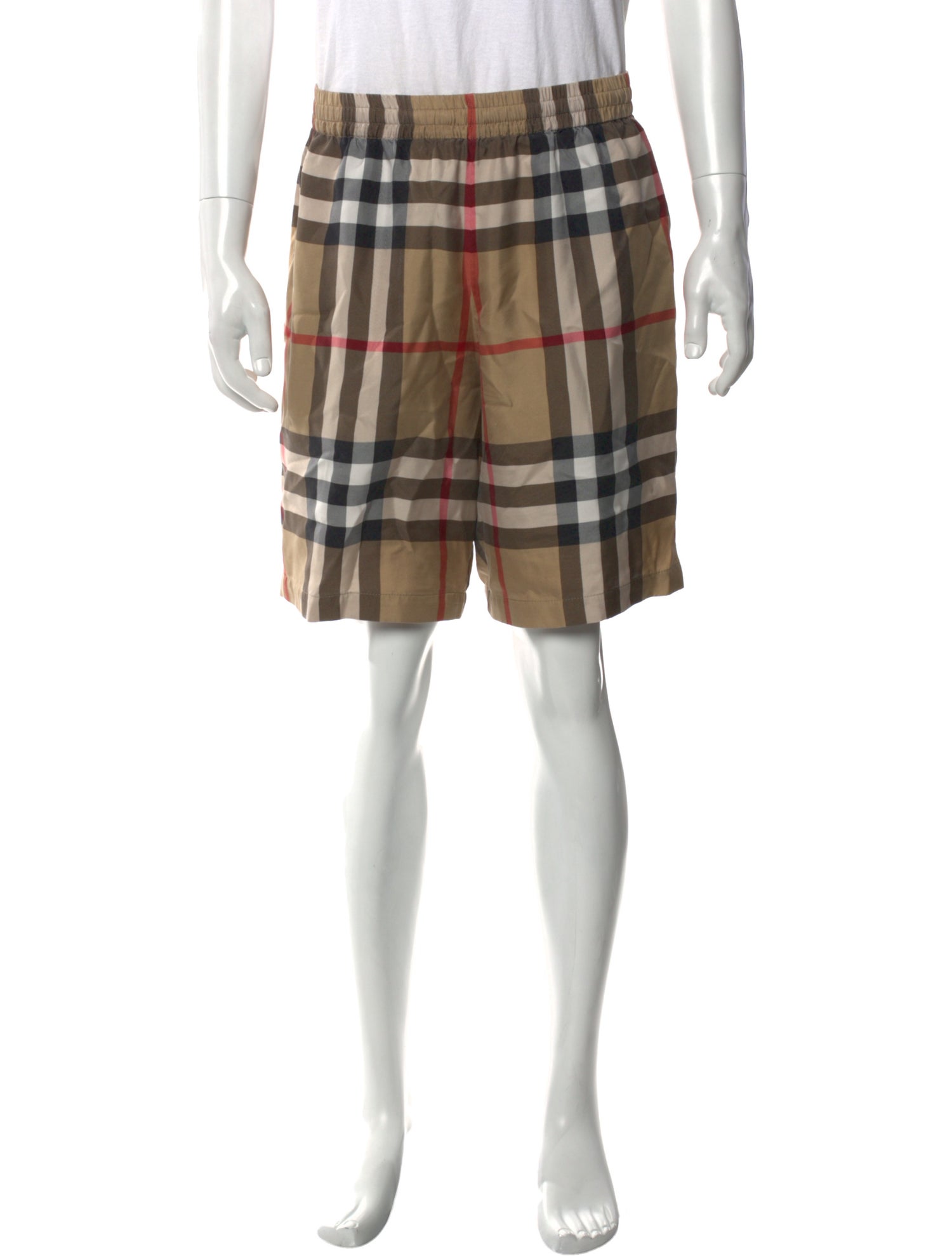 Burberry House Check Pattern Shorts