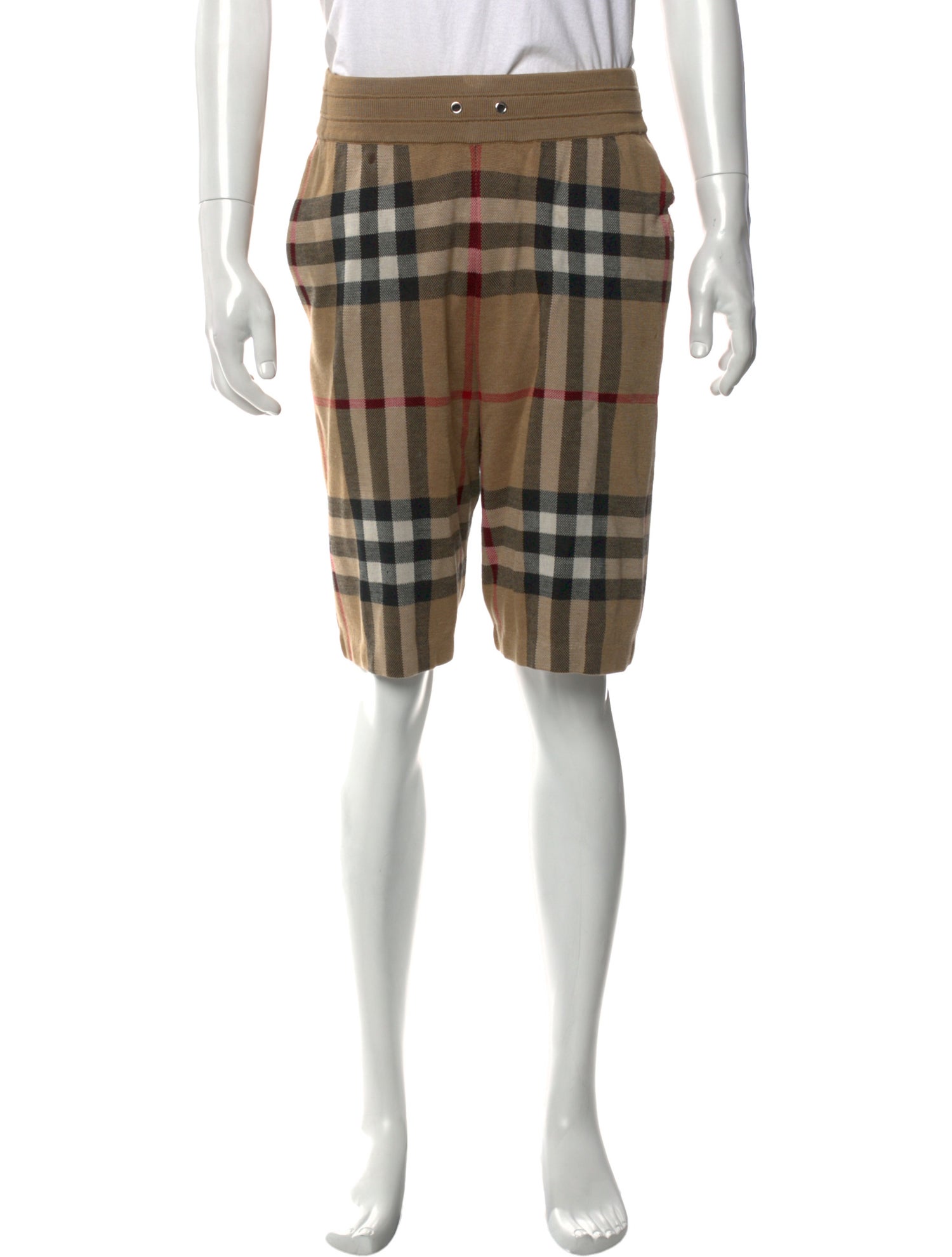 Burberry Exploded Check Pattern Shorts