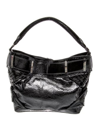 Burberry Beat Check Top Handle Bag