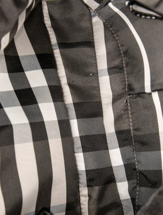 Burberry Beat Check Top Handle Bag