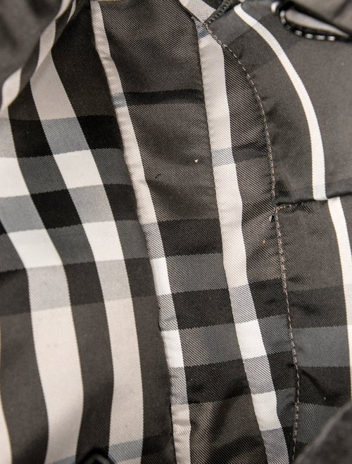 Burberry Beat Check Top Handle Bag