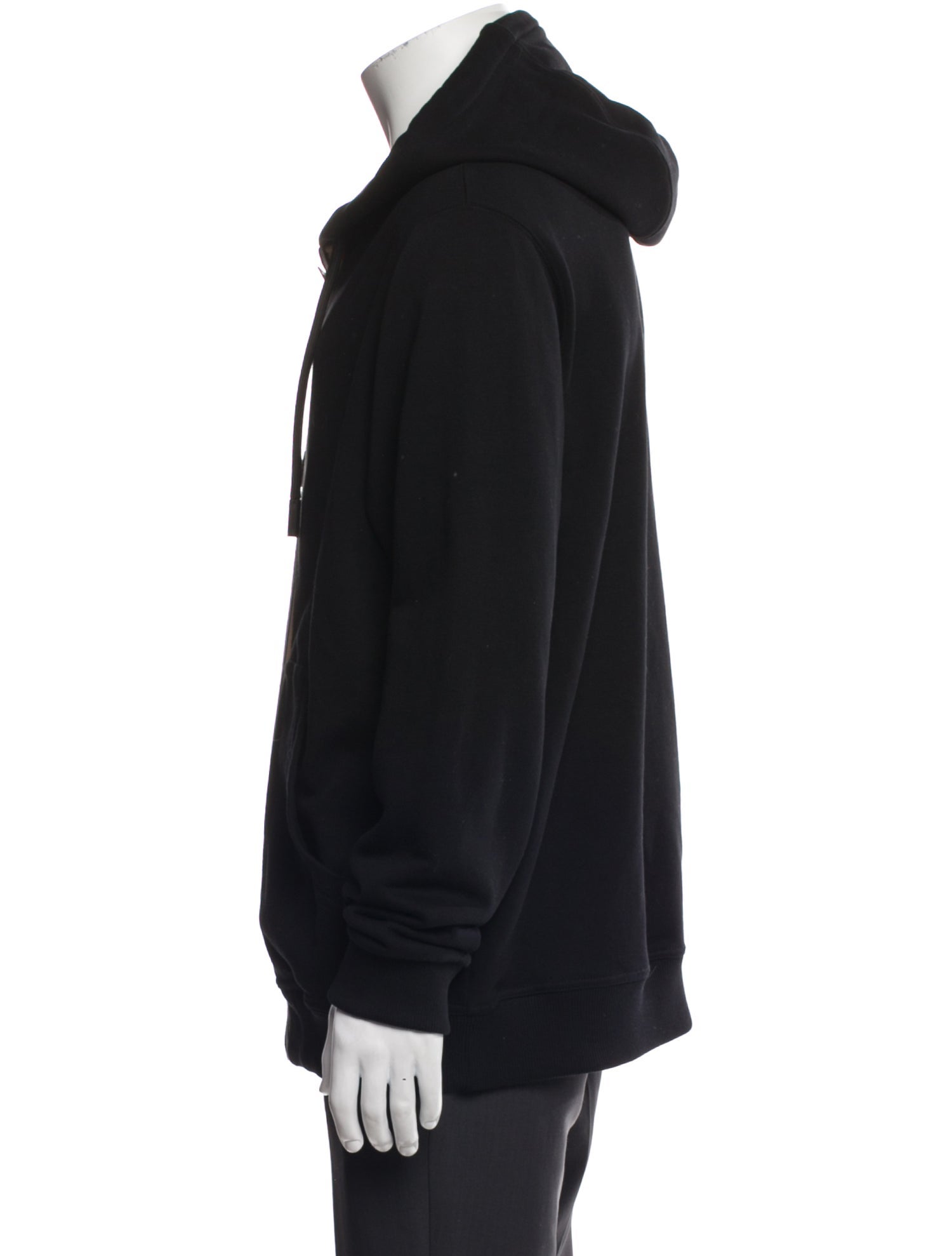 Burberry Nova Check Pattern Crew Neck Hoodie