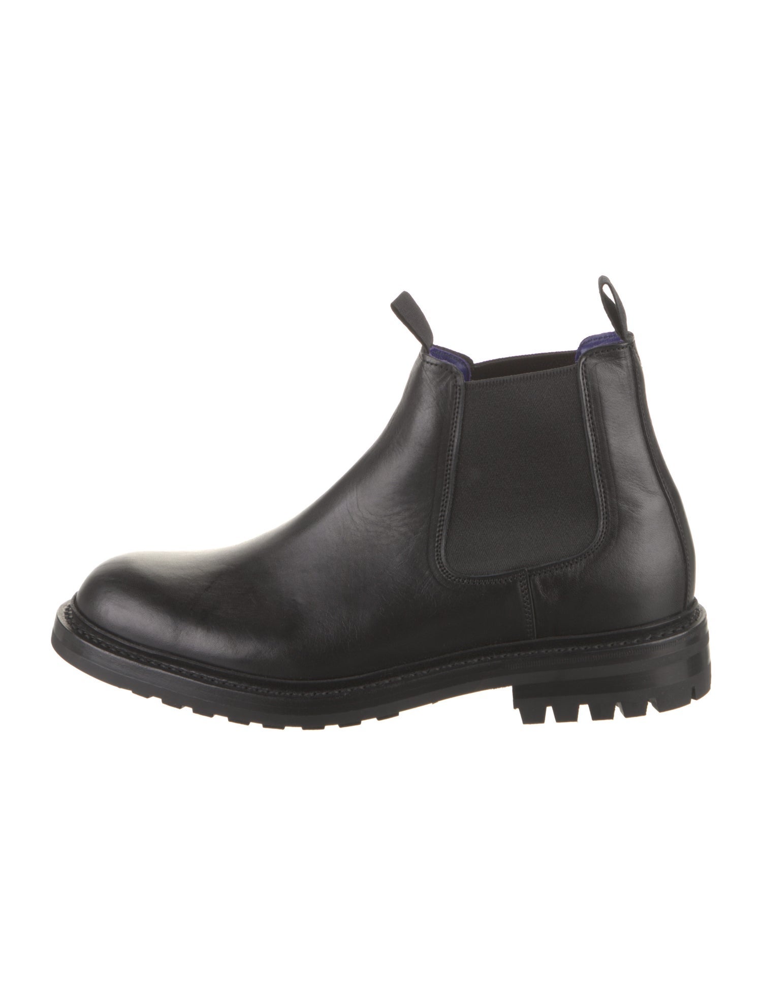 Burberry Leather Chelsea Boots