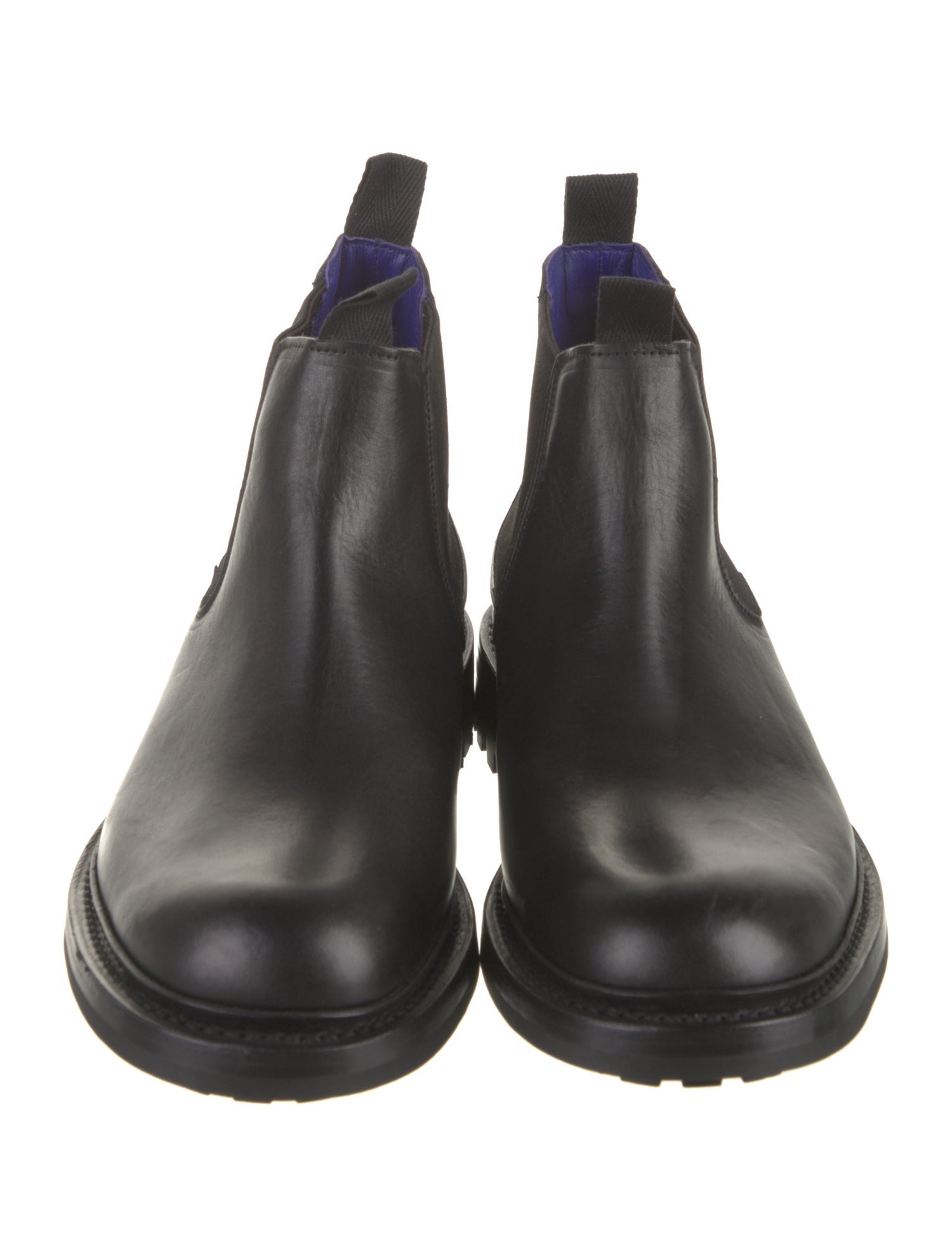 Burberry Leather Chelsea Boots