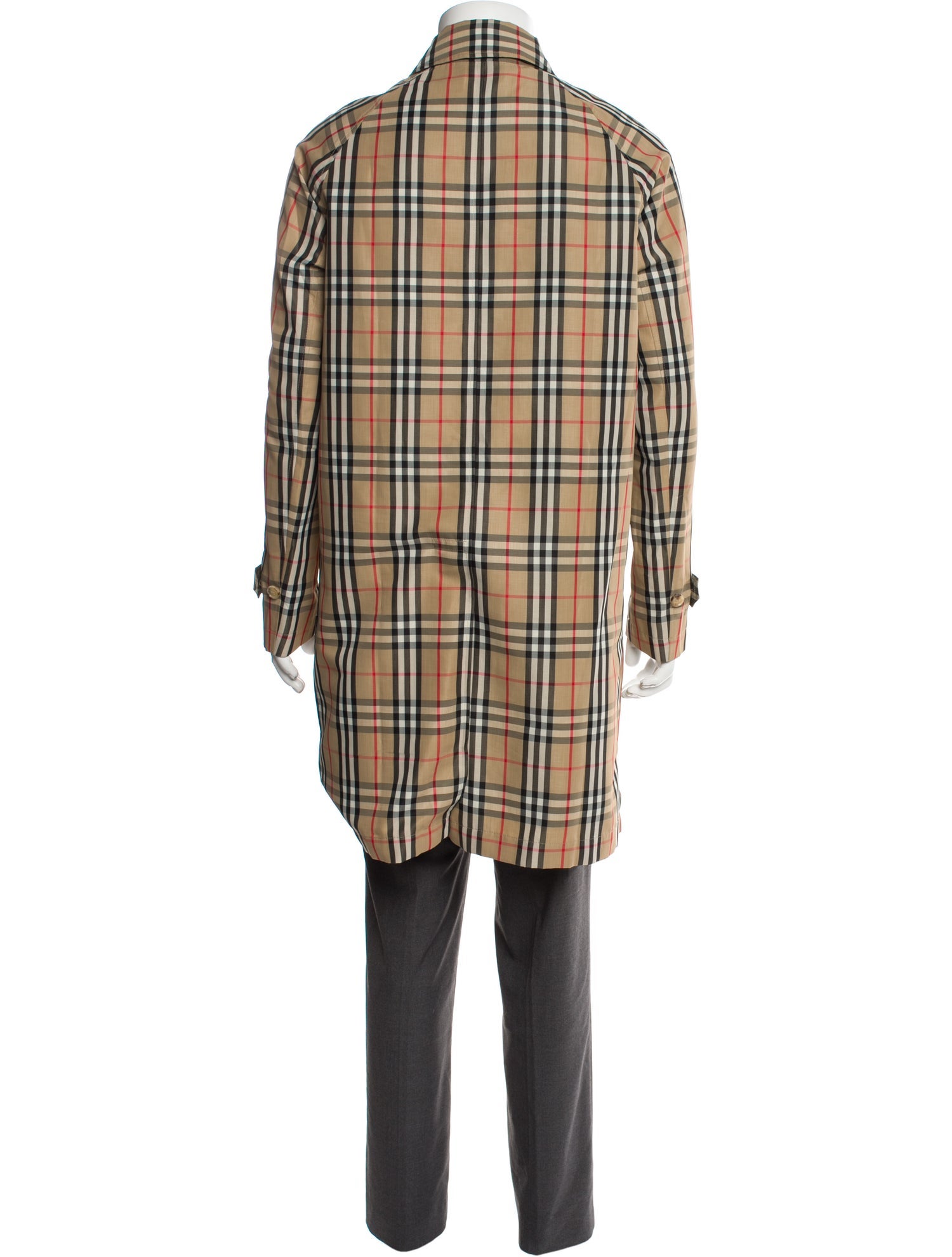 Burberry House Check Pattern Overcoat