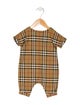 Burberry Infant Boys' Short Sleeve Onesie