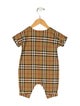 Burberry Infant Boys' Short Sleeve Onesie