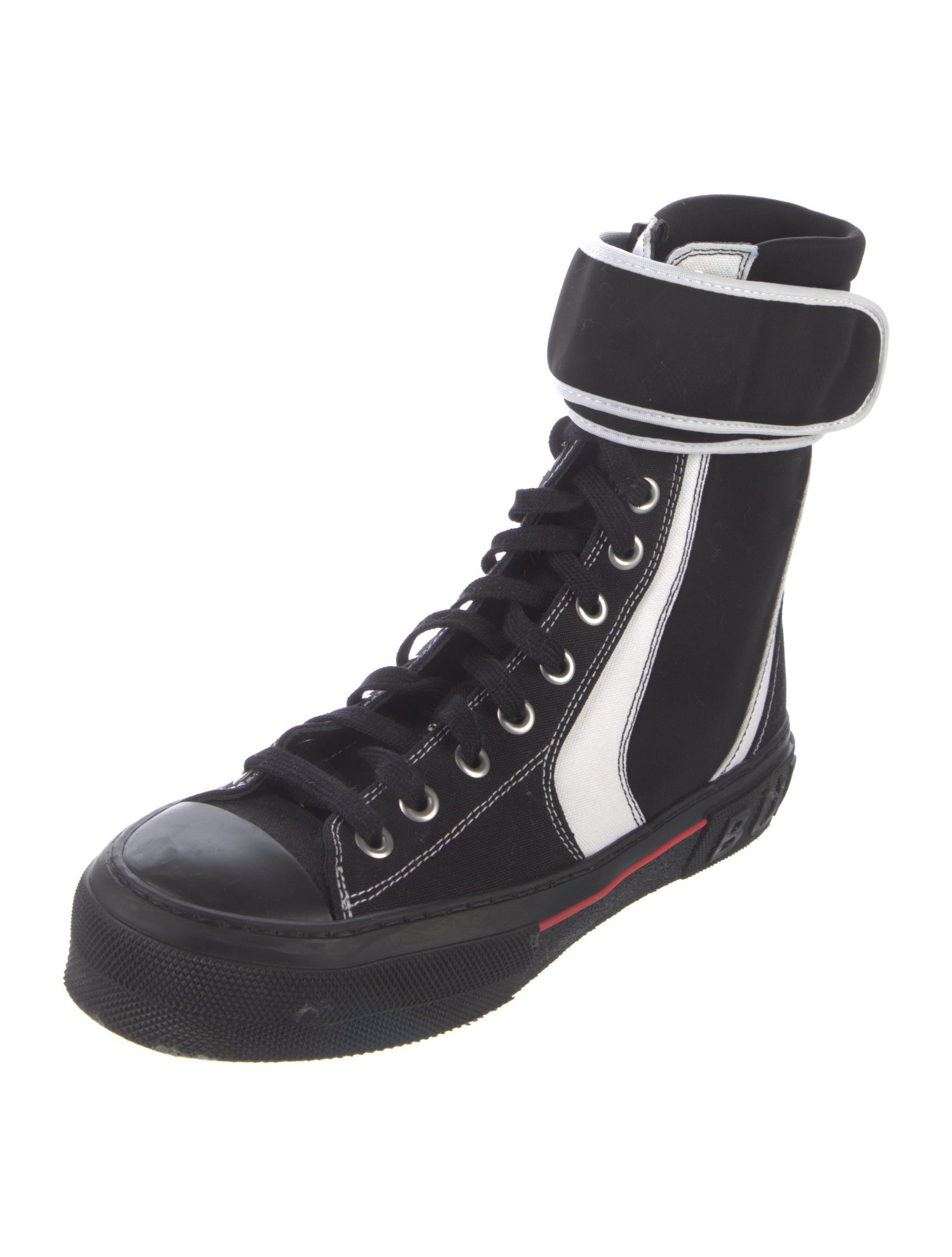 Burberry Canvas Printed Sneakers