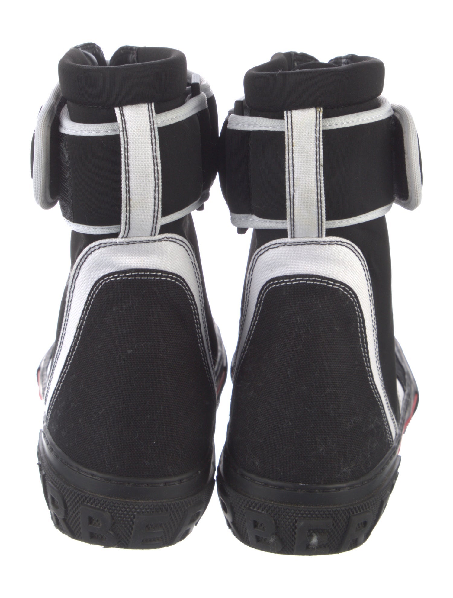 Burberry Canvas Printed Sneakers