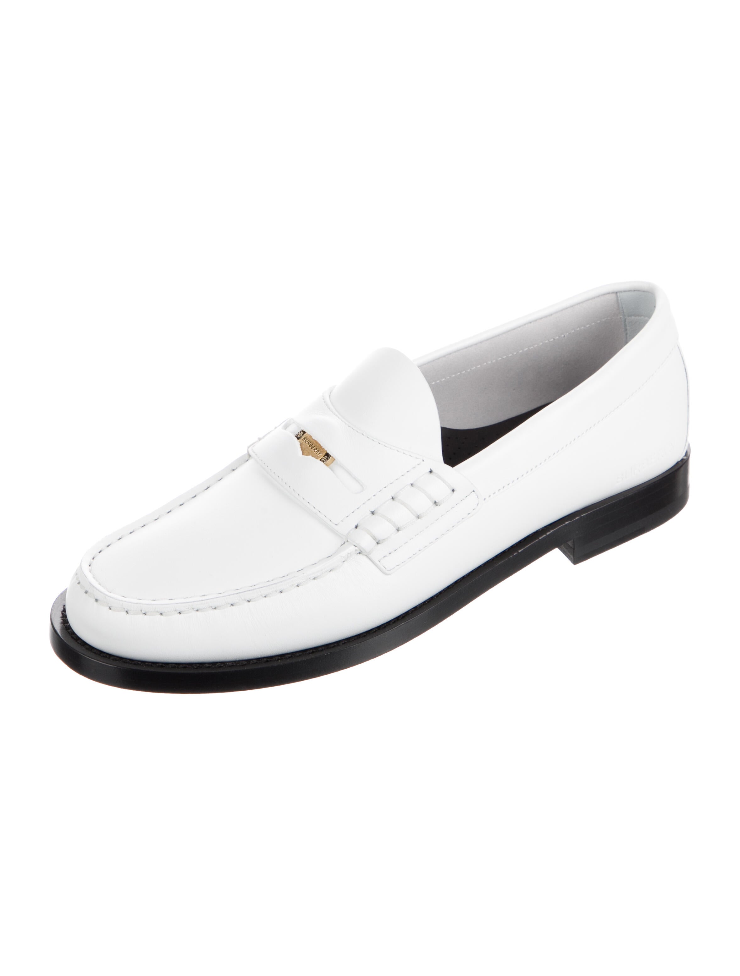 Burberry Leather Loafers w/ Tags