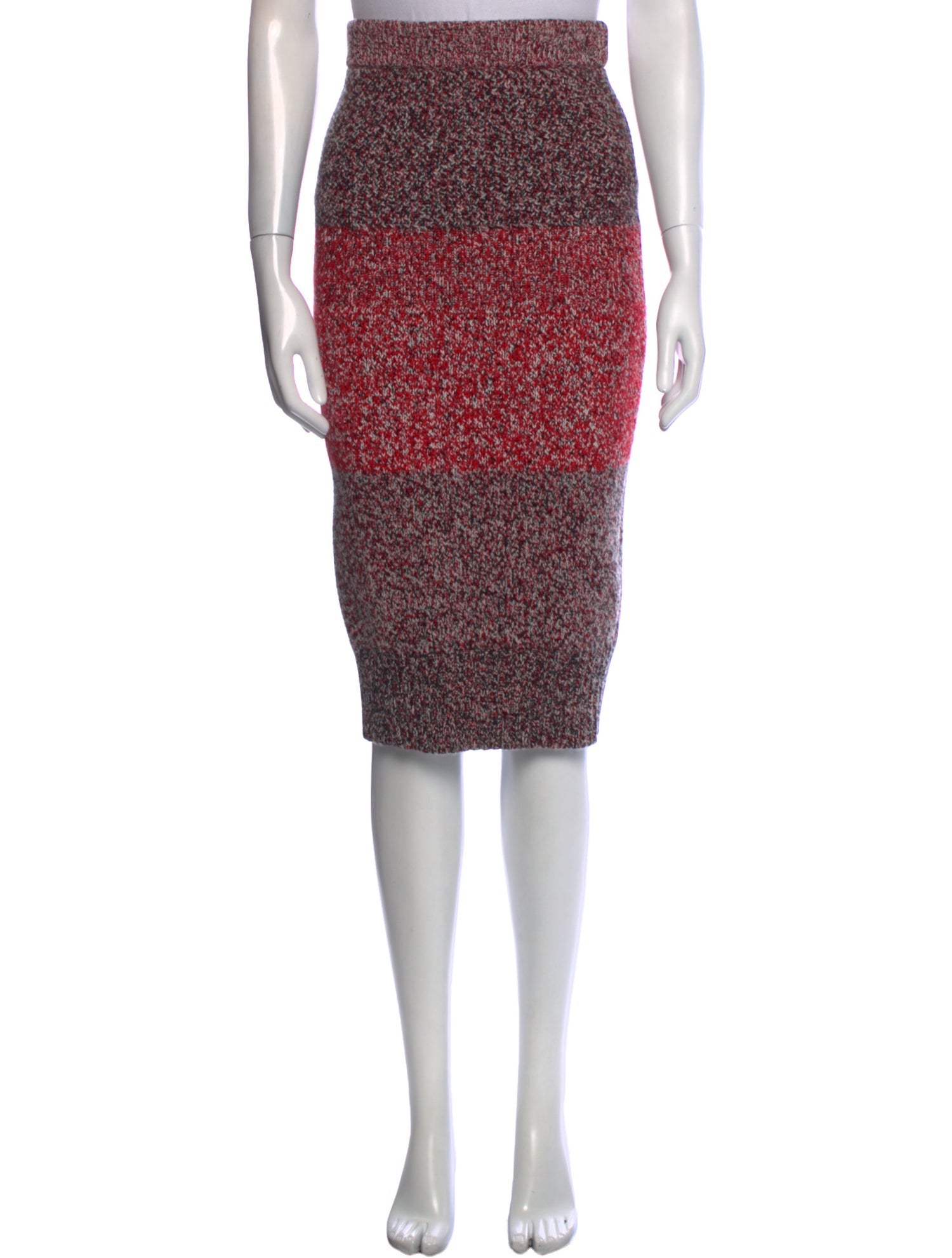 Burberry Cashmere Knee-Length Skirt