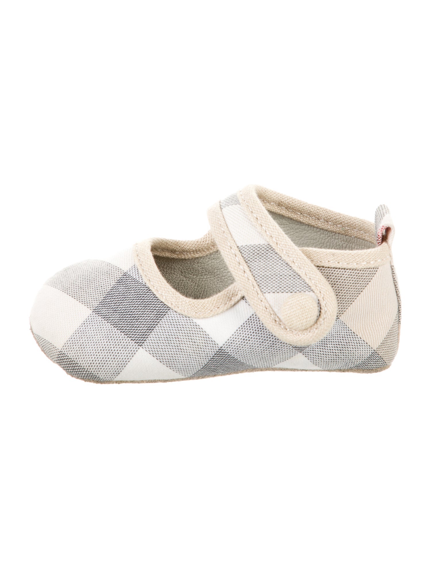 Burberry Girls' Patterned Ballet Flats