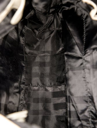 Burberry Leather Top Handle Bag