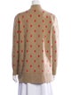 Burberry Printed V-Neck Sweater