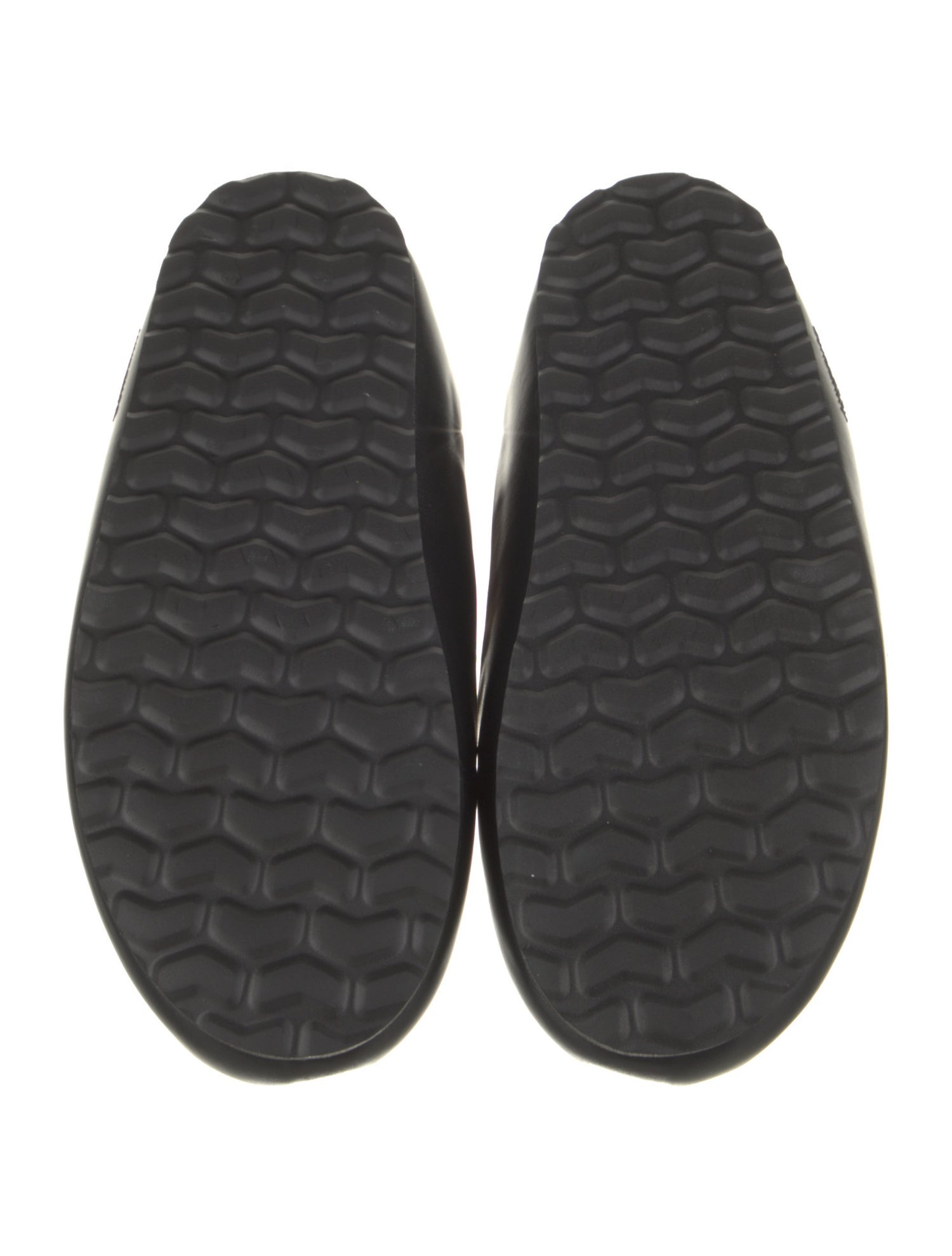 Burberry Nylon Plaid Print Slippers