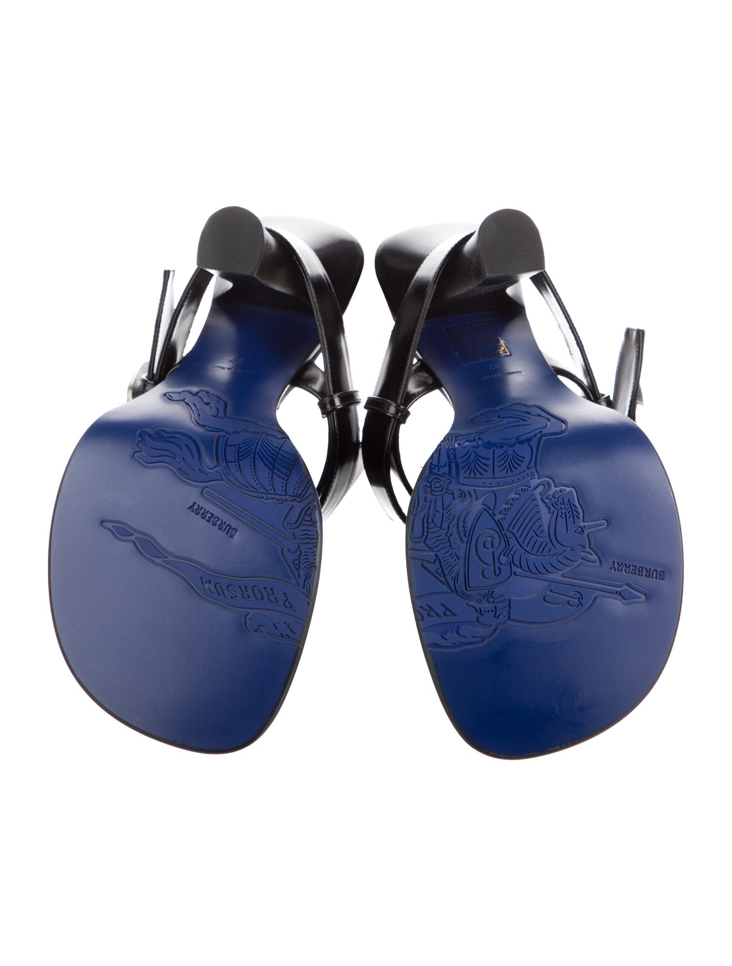 Burberry Leather Slides