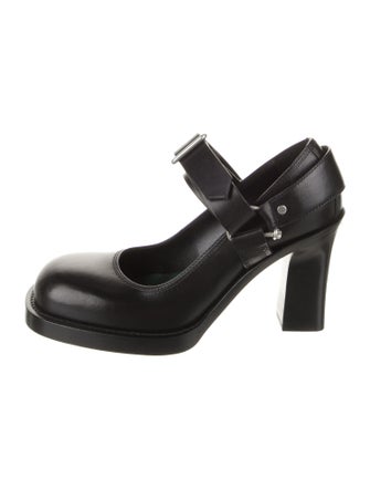 Burberry Leather Slingback Pumps