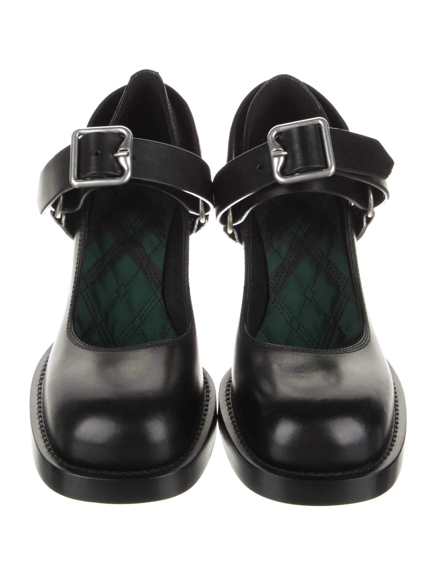 Burberry Leather Slingback Pumps