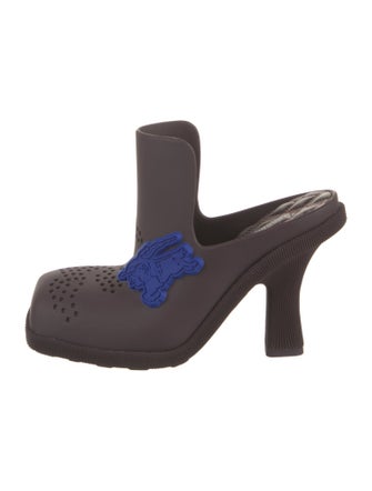 Burberry Rubber Mules