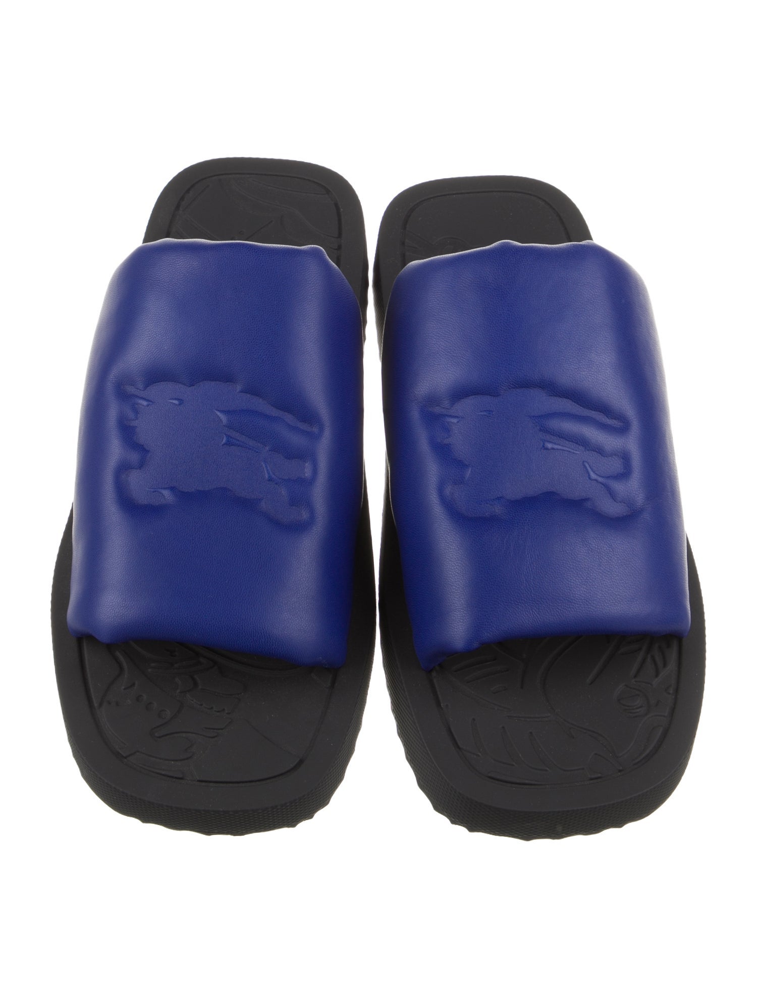 Burberry Leather Slides