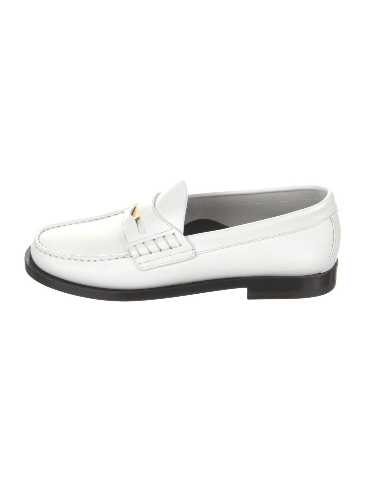 Burberry Leather Loafers
