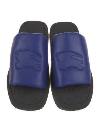 Burberry Leather Slides