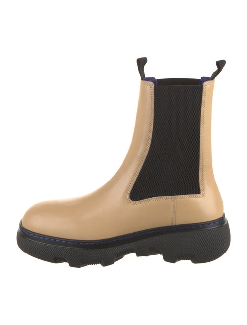Burberry Leather Chelsea Boots