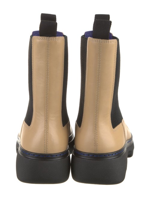 Burberry Leather Chelsea Boots