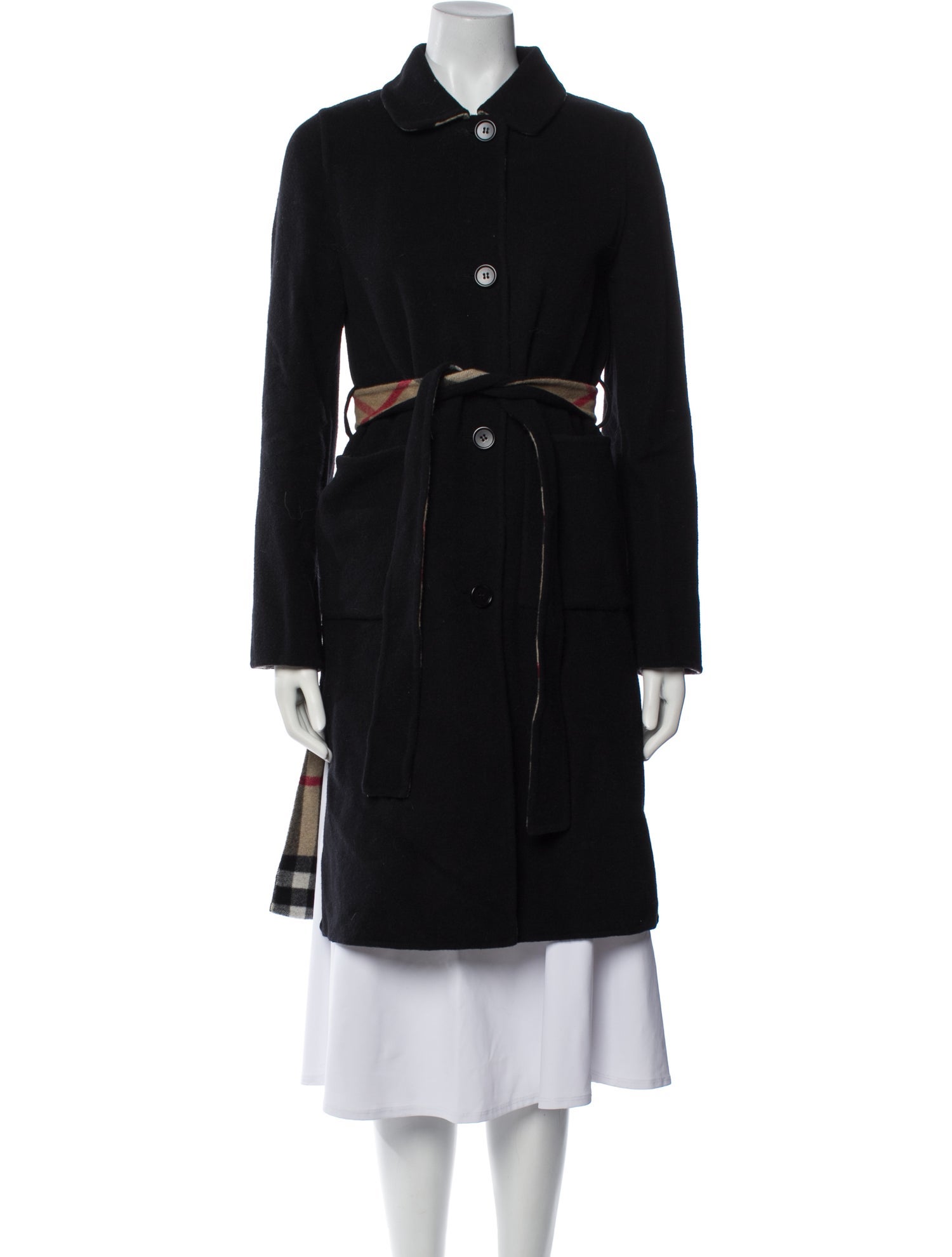 Burberry Wool Trench Coat