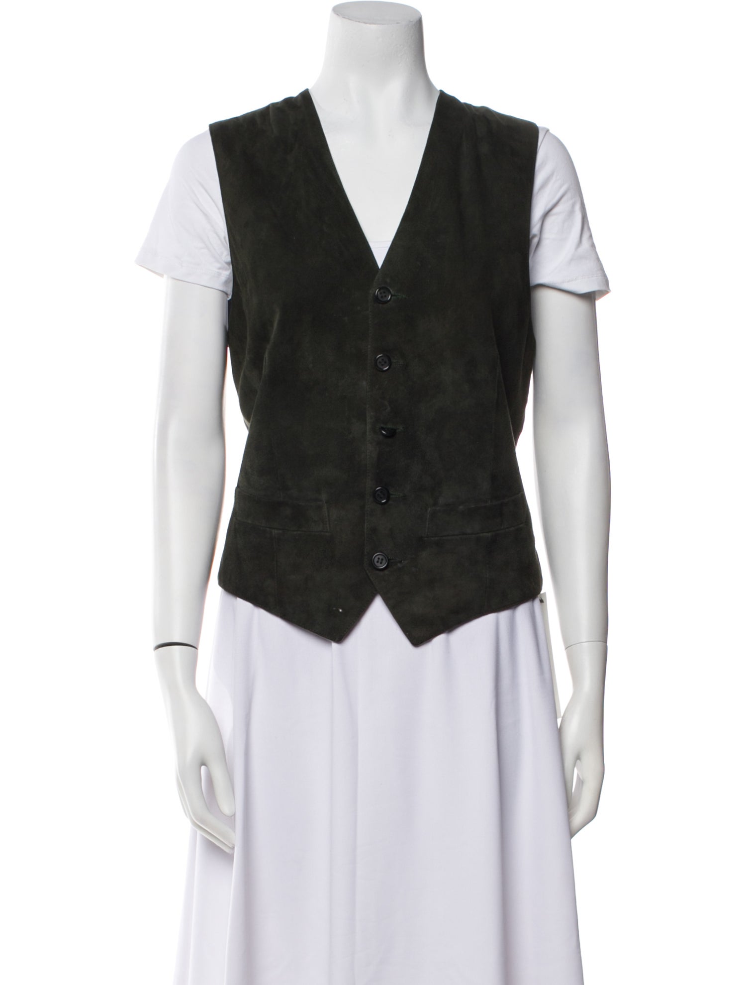 Burberry's Suede Vest