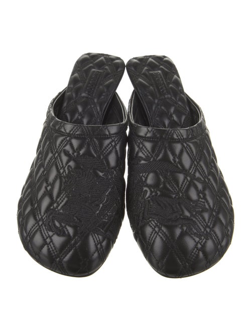 Burberry Leather Mules