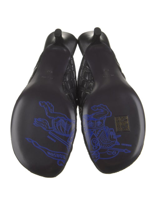 Burberry Leather Mules
