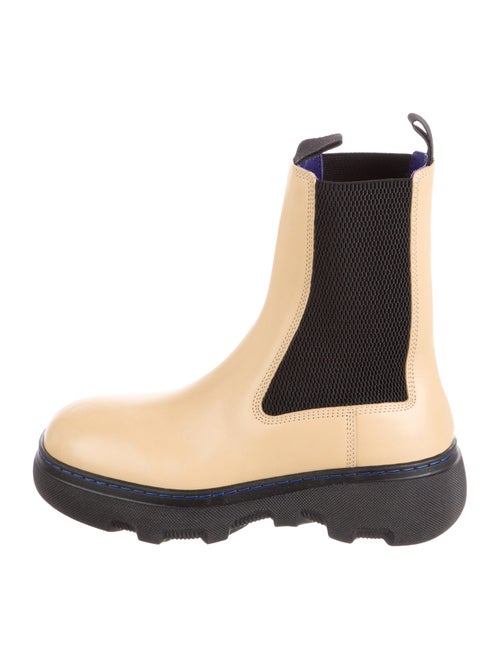 Burberry Leather Chelsea Boots